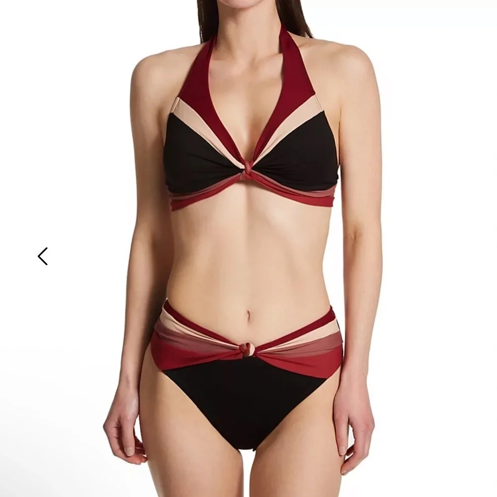 Robin Piccone Billie High Waist Bikini Bottoms Size XS NEW